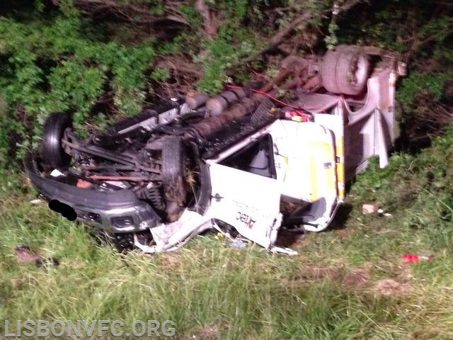 6/6/2013 MVC Rollover I-70 at Morgan Station Rd